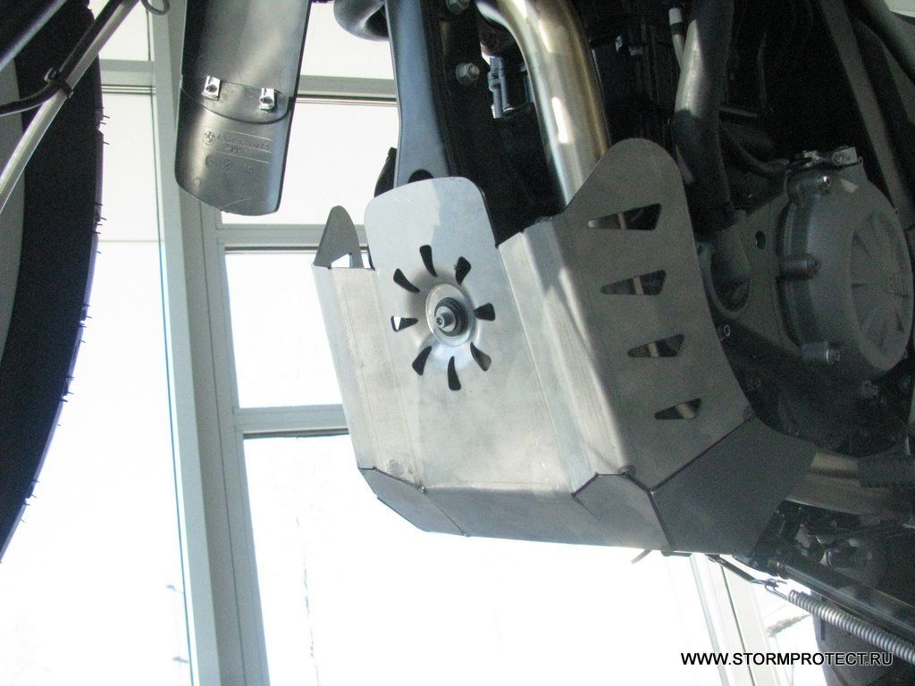 Защита картера для BMW G650GS Sertao, G650GS, F650GS, GS Dakar 2014-, алюминий 4 мм, STORM, арт. 2613