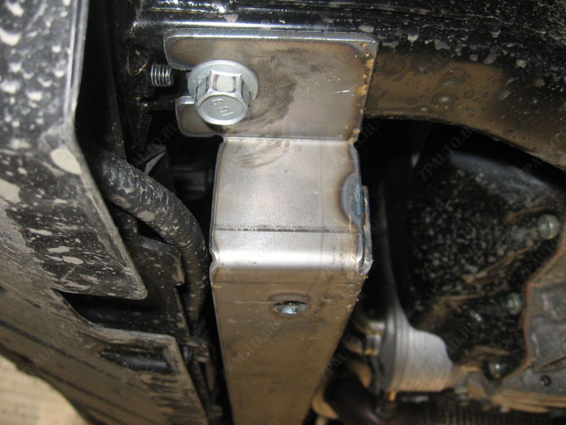 29.3342 Защита картера и КПП Ssang Yong Tivoli V-1,6 АТ 2 wd (2015-) (AL 4 мм)