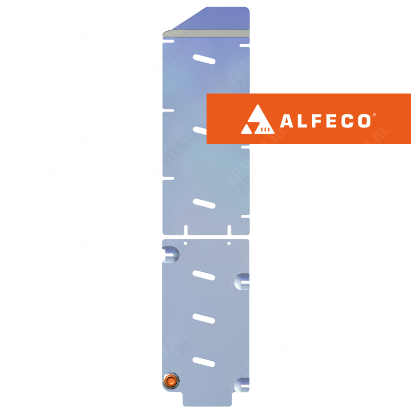 Защита  тормозной магистрали (2 части) GAC GS3 2024- V-1,5 FWD , ALFeco, алюминий 4мм, арт. ALF4907al