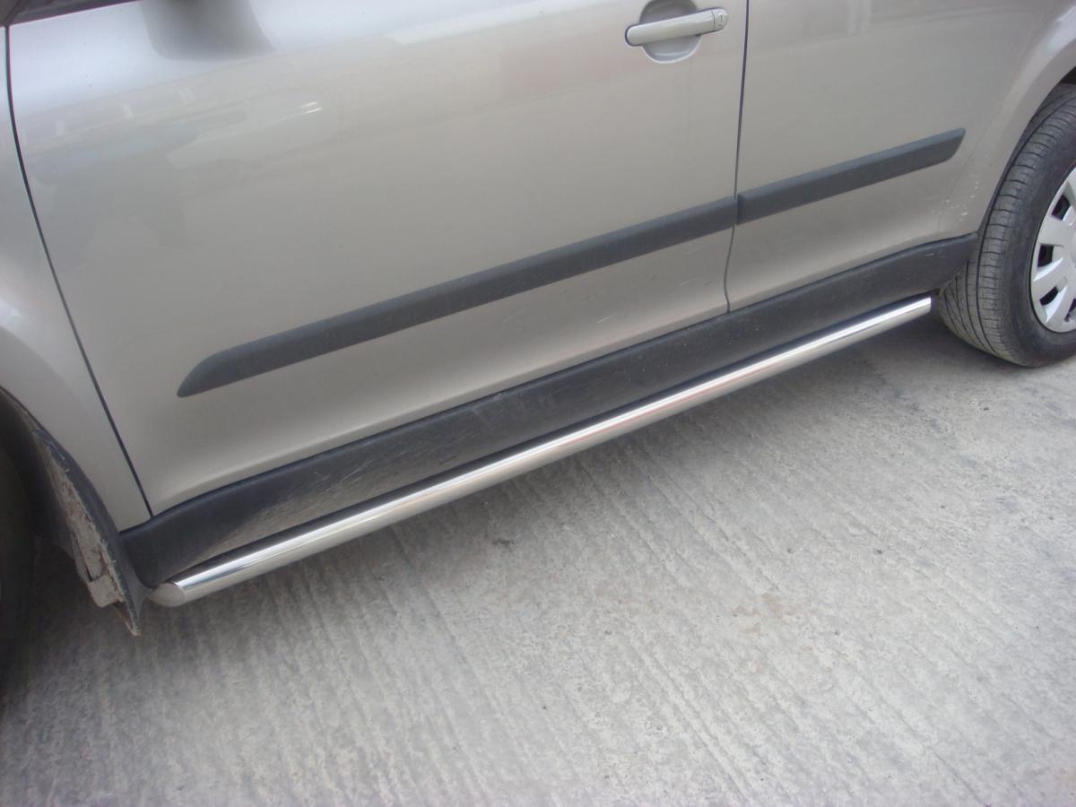 Защита штатного порога для автомобиля SKODA Yeti. SK.15.30, Россия