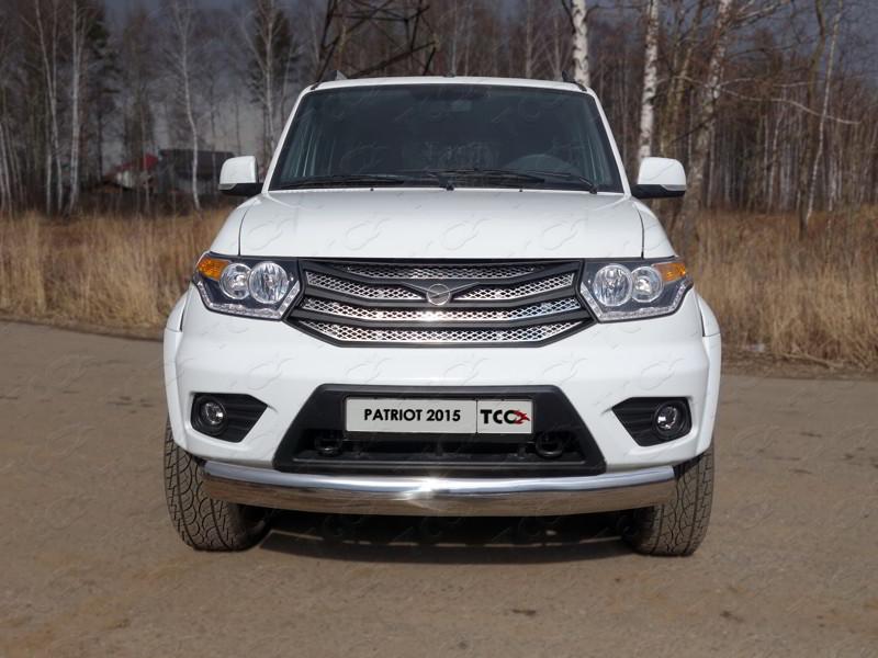 Решетка радиатора (лист) для автомобиля UAZ Patriot 2014-, TCC Тюнинг UAZPATR2015-06