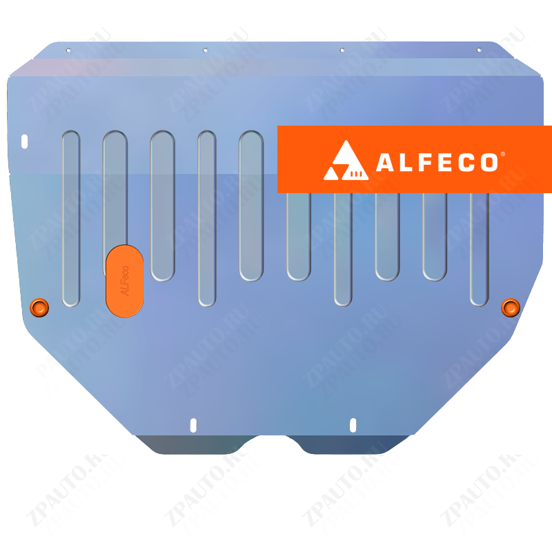 Защита  картера и КПП Toyota Sienna (XL10) 1997-2003 V-3,0 , ALFeco, алюминий 4мм, арт. ALF2473al