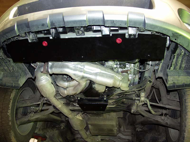 Защита картера для SUBARU Outback  2003 - 2008, V-2,0; 2,5, Sheriff, сталь 2,0 мм, арт. 22.0589