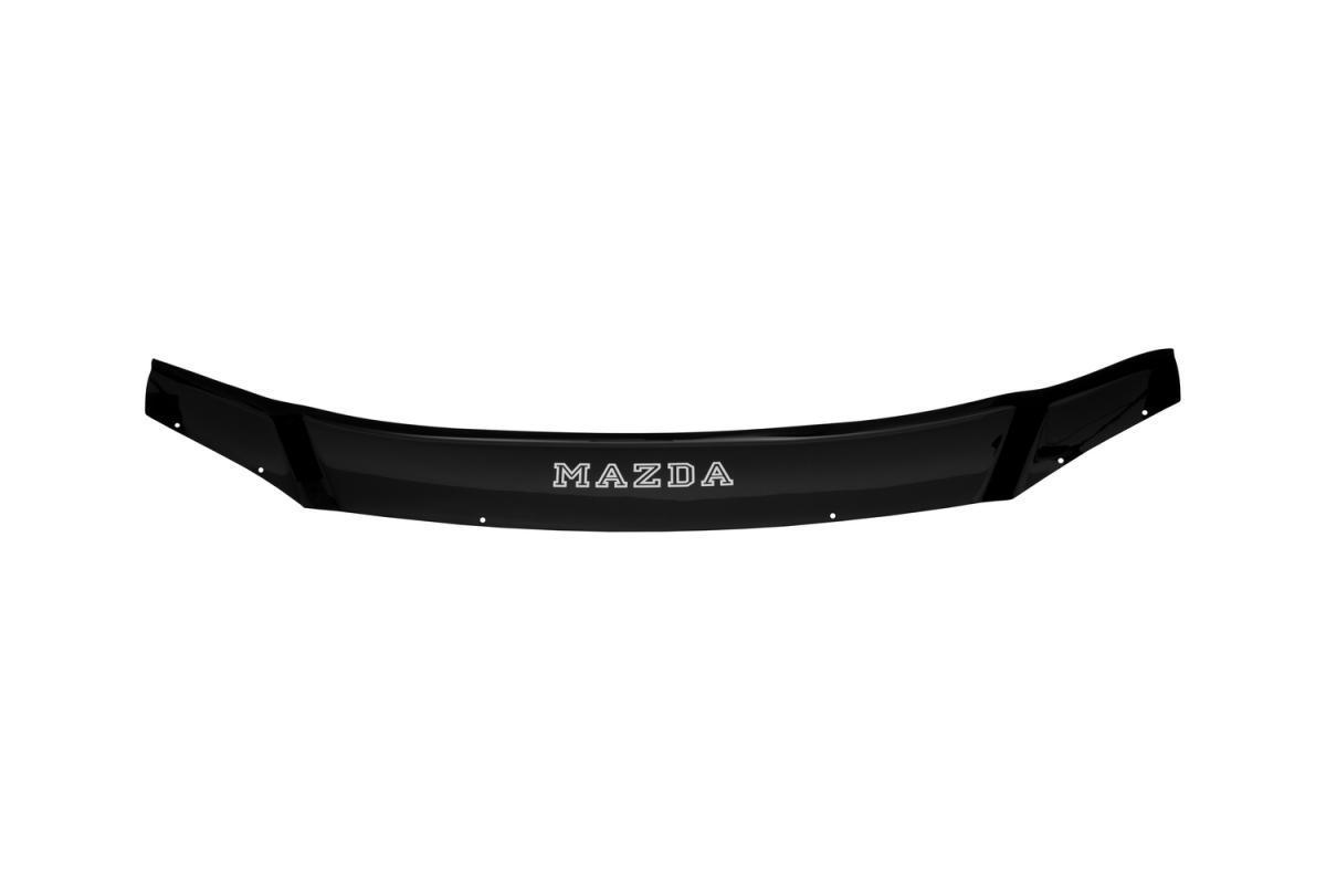 Дефлектор капота (ЕВРО крепеж) MAZDA 6 (GG) 2002-2008 лифтбек