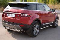 Защита заднего бампера d63/42х2 для Land Rover Evoque Prestige Pure, Руссталь REPZ-000810