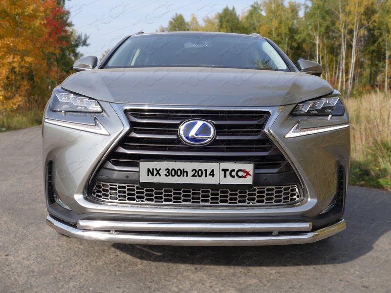 Решетка радиатора (лист) для автомобиля Lexus NX 300h 2014-2017 (кроме F-Sport), TCC Тюнинг LEXNX300H14-17