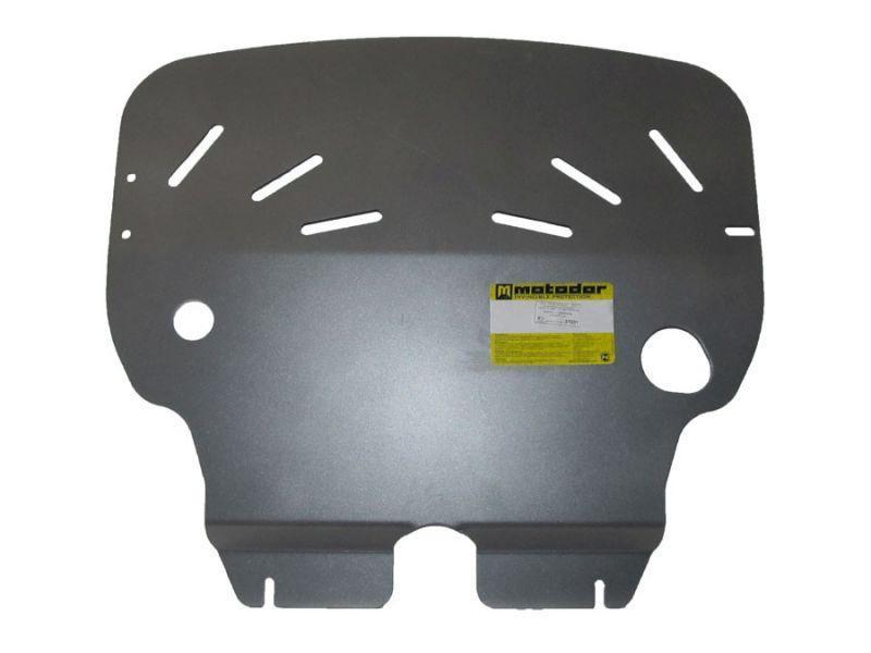 Защита двигателя, кпп алюминиевая Motodor для Mini Cooper 2007-2014 (5 мм, алюминий), 37001