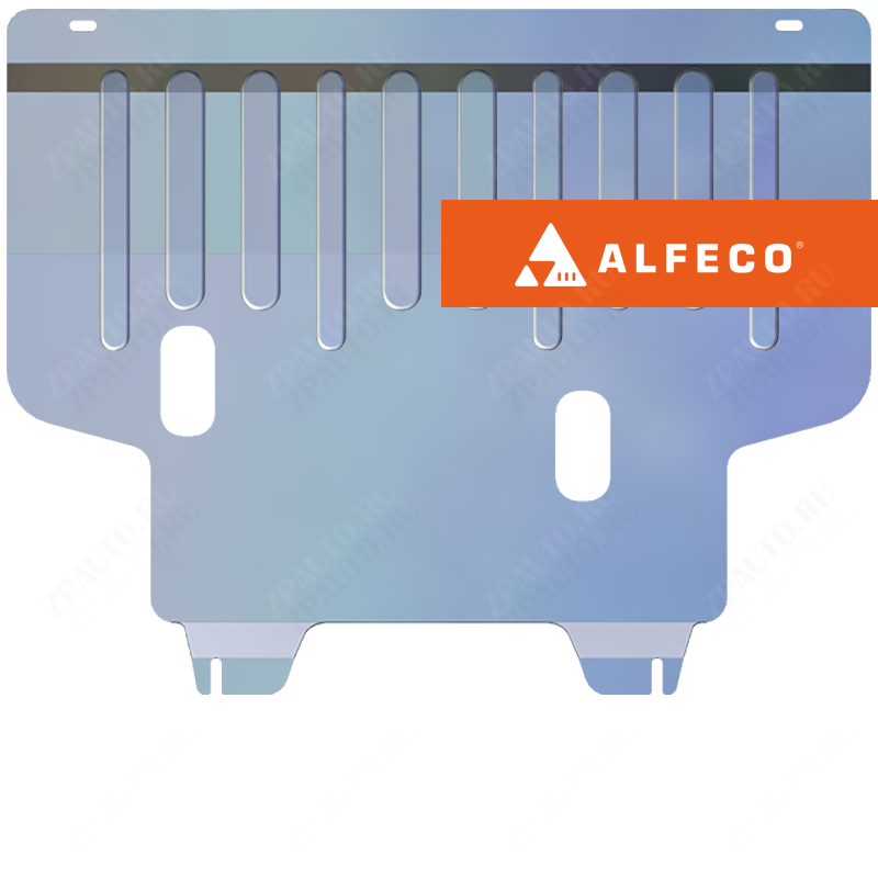 Защита  картера и КПП Chery Amulet A15 2003-2010 V-1,6 , ALFeco, алюминий 4мм, арт. ALF0201al