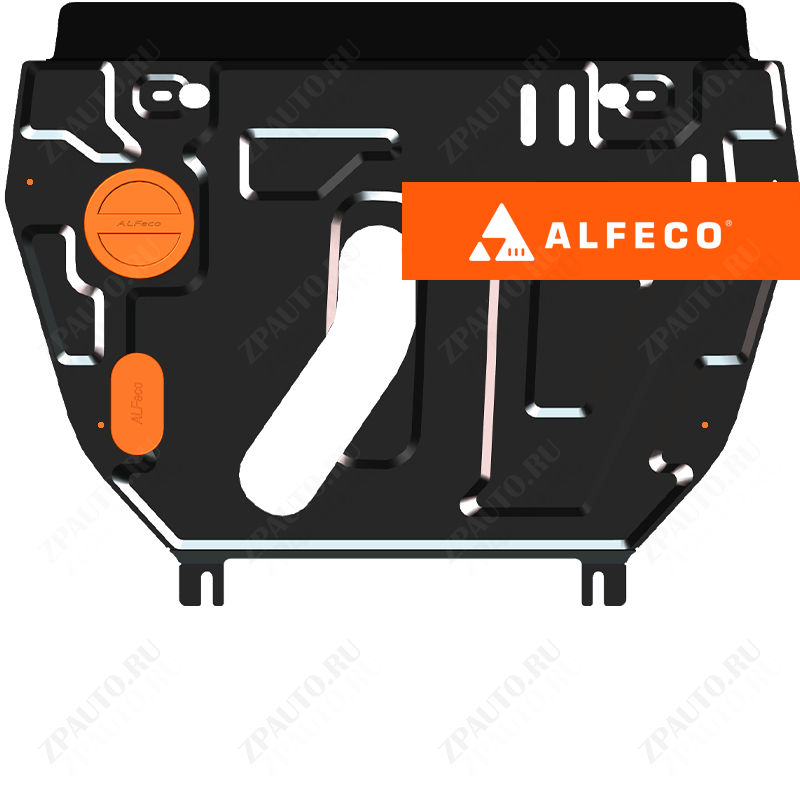 Защита  картера и КПП (установка защиты без пыльника) Toyota Rav4 IV (XA40) 2012-2019 V-2,5 , ALFeco, сталь 2мм, арт. ALF2498st