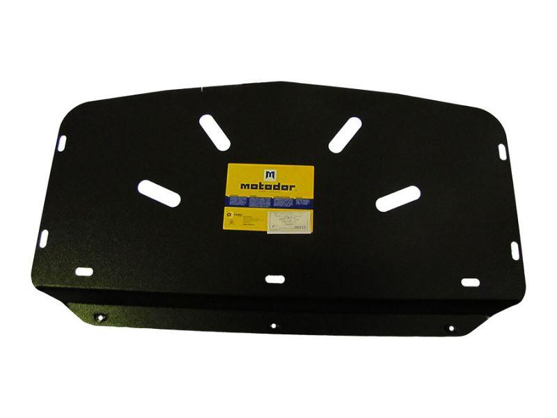 Защита двигателя, радиатора стальная Motodor для BMW 3er Е46 1998-2001 (2 мм, сталь), 00212