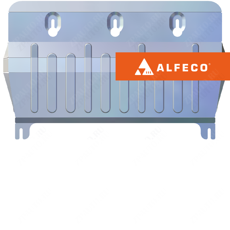 Защита  картера и КПП Haval H2 2WD 2015-2020 V-1,5T , ALFeco, алюминий 4мм, арт. ALF5501al