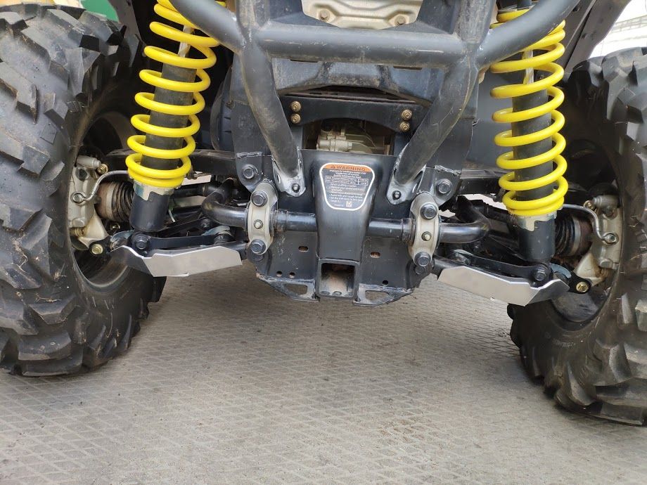 Защита рычагов для CAN-AM Maverick Trail/Sport 800/1000 2018 -, алюминий 4 мм, STORM, арт. MP 0429