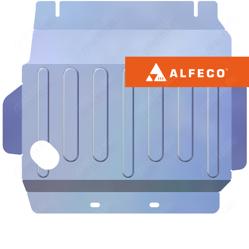 Защита  картера Infiniti QX56 2010-2013 V-5,6 , ALFeco, алюминий 4мм, арт. ALF29142al