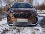 Решетка радиатора 12 мм для автомобиля Kia Sportage (QL) 2016-2018, TCC Тюнинг KIASPORT16-07