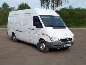 Пороги труба 42,4 мм для автомобиля Mercedes-Benz Sprinter Classic (W905) 2014-, TCC Тюнинг MERSPR14-01