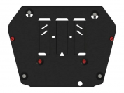 Защита картера и КПП для CHEVROLET Traverse  2019 -, V-3.6 V6  AT AWD, Sheriff, сталь 2,5 мм, арт. 04.4572