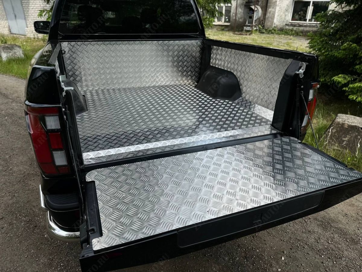 Защитный алюминиевый вкладыш в кузов автомобиля (комплект) Foton Tunland V7 2.0 Diesel АКПП 4WD 2024 арт. FOTTUNV725-03