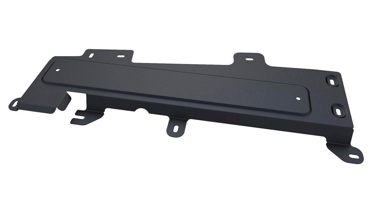 Защита топливных трубок АвтоБроня для Mazda CX-5 I рестайлинг (V - 2.0; 2.5) 4WD 2015-2017, штампованная, сталь 1.8 мм, с крепежом, 111.03820.1