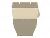 Алюминиевая защита картера на Lexus GS300, алюминий 5 мм, Sheriff (Шериф) 24.0839