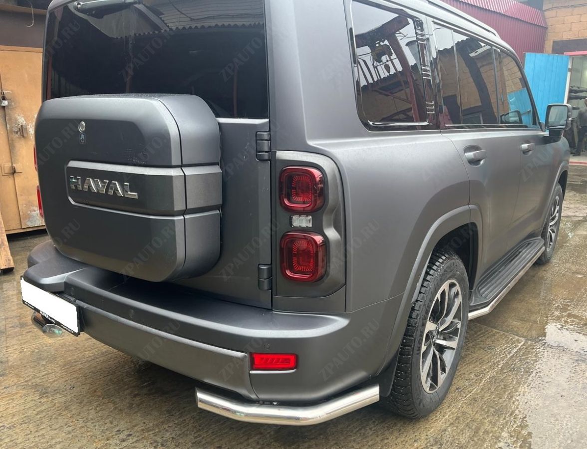 Защита заднего бампера  угловая для автомобиля Haval H9 2024- арт. HVH9.24.18