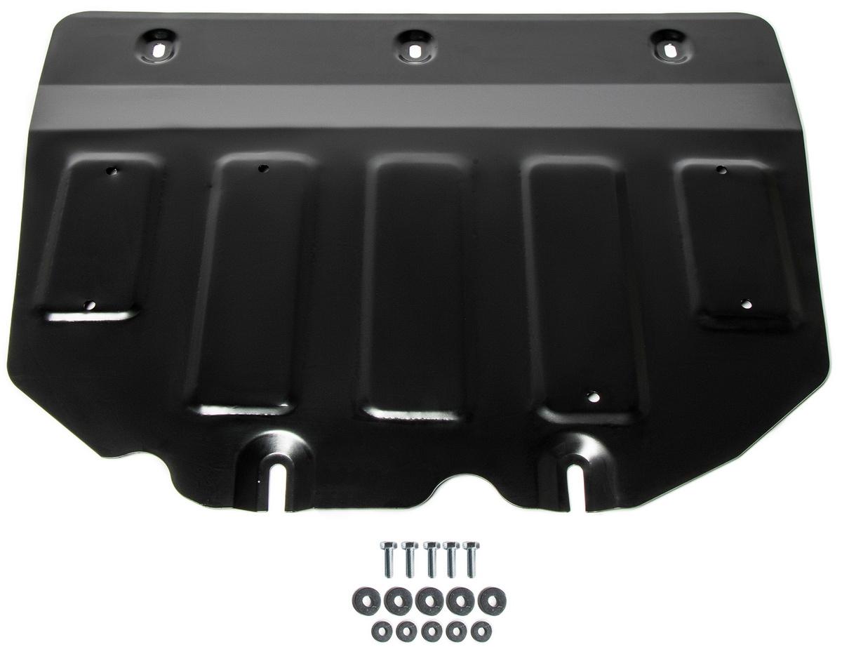 Защита картера и КПП АвтоБроня для Mazda 3 BP (V - 1.5 (120/150 л.с.)) АКПП 2019-2020, штампованная, сталь 1.8 мм, с крепежом, 111.03827.1