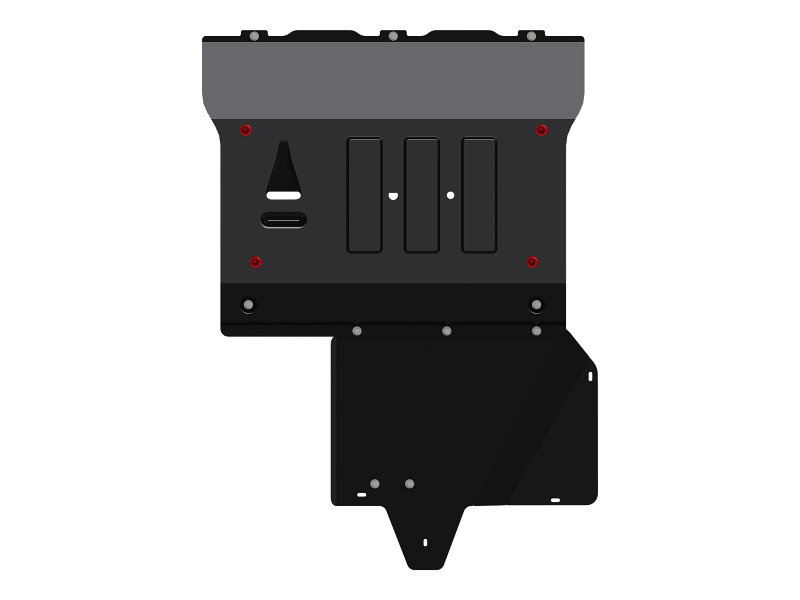 Защита картера и КПП для Mercedes-Benz V-Klass  2014 - , V-2,2  CDI АТ 4WD, Sheriff, сталь 2,0 мм, арт. 13.4562