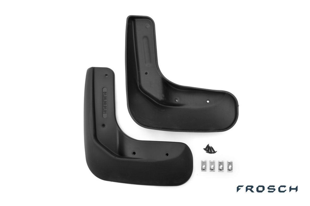 Брызговики передние VOLKSWAGEN JETTA, 2015 сед. 2 шт. (optimum) в коробке арт. FROSCH.51.35.F10