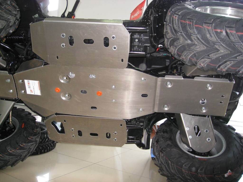 Комплект защиты квадроцикла CF Moto 500 A 2009-, алюминий 4мм, ALFeco, арт. ALF14014al
