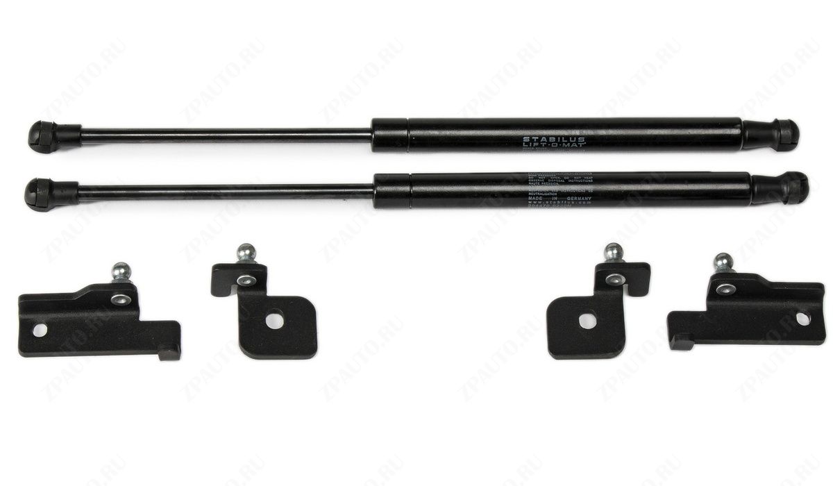 Амортизаторы капота АвтоУпор (2 шт.) Lada Kalina (2004-2013), Rival, арт. ULAKAL011