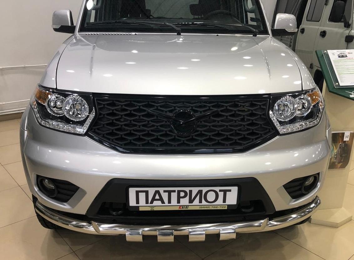 Защита переднего бампера (G) для автомобиля УАЗ Patriot арт. UAP.20.05