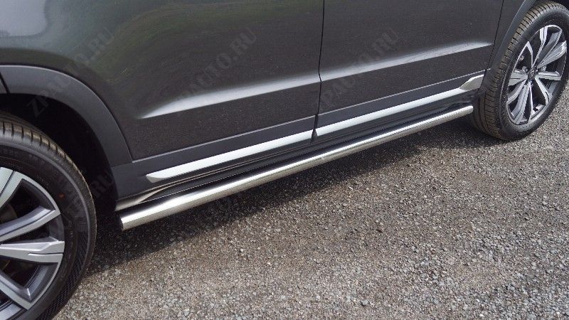 Пороги труба 60,3 мм Changan CS95 new 2.0L 4WD 2024 арт. CHANCS95NEW24-05