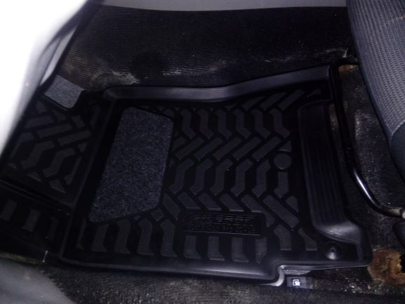 Ковры модельные (высокий борт) для Subaru Forester (SG) (2002-2008)  (3D с подпятником), Элерон, арт. 62618