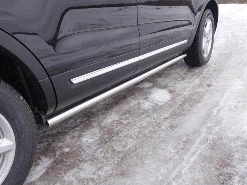Пороги труба 60,3 для Ford Explorer 2015 (Форд Эксплорер 2015), ТСС FOREXPL16-11, TCC Тюнинг