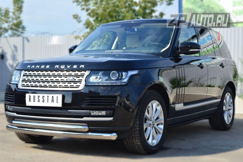 Защита переднего бампера d76/57 для Land Rover Range Rover 2013, Slitkoff LRV-001442