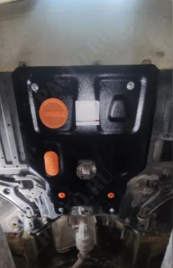 Защита  картера и КПП Honda Freed 2008-2016 V-all FWD , ALFeco, сталь 2мм, арт. ALF0914st-1