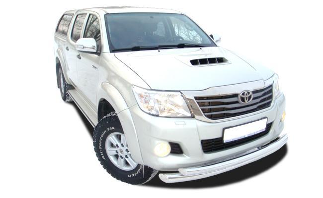 Защита переднего бампера для автомобиля TOYOTA Hilux  2011, Россия THL.11.03-1