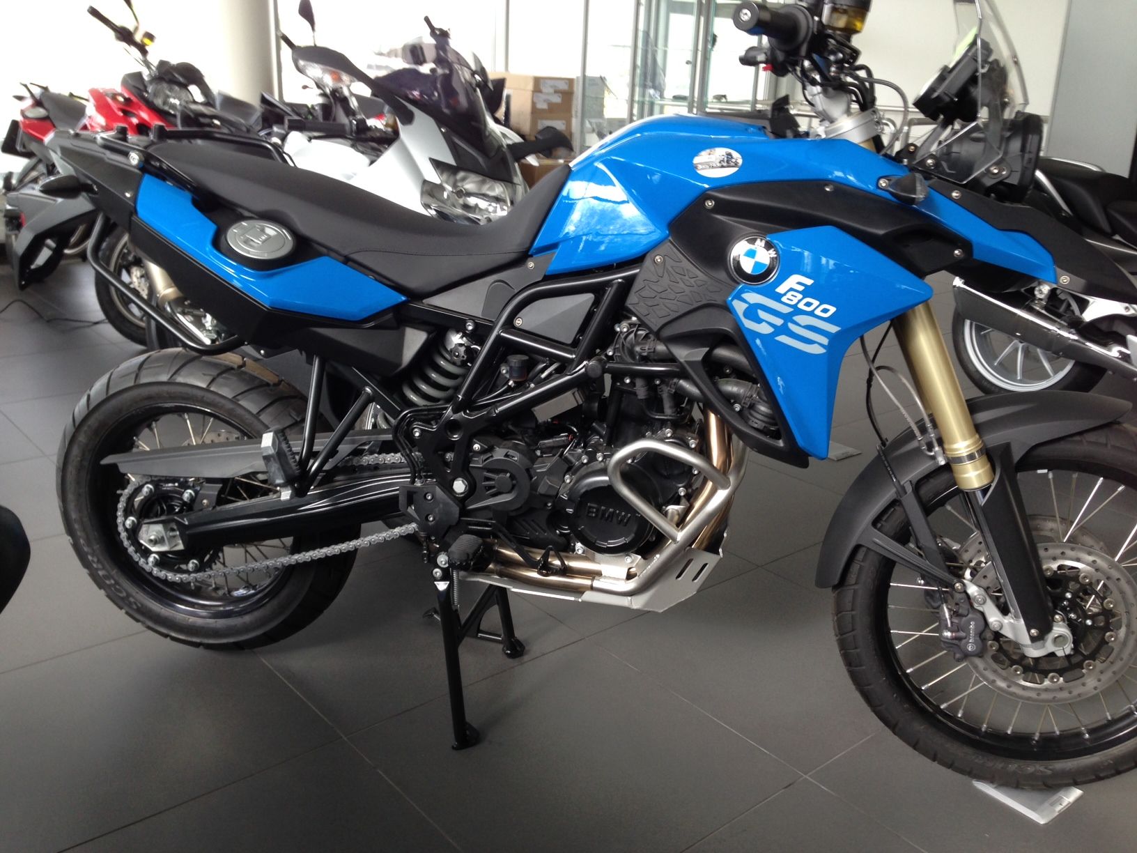 Защита картера для BMW F800GS, 800GS Adventure, F700GS 2014-, алюминий 4 мм, STORM, арт. 2615