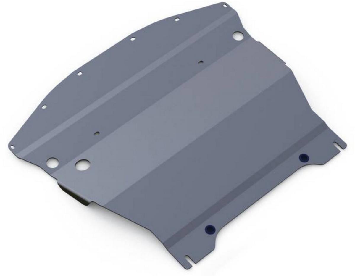 Защита картера Rival для Infiniti M 25 IV 2010-2014, алюминий 4 мм, с крепежом, 333.2414.1