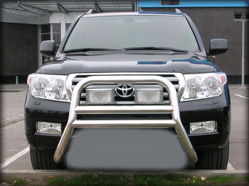 Дуга передняя высокая d-76 (перемычки 60) для Toyota Land Cruiser 200 2012, Технотек LCN2013_1.1