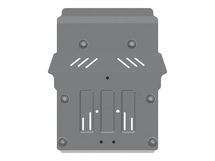 Защита картера и КПП для BMW 3 Series  2011 - 2018, V-2,0d  АТ, Sheriff, алюминий 4 мм, арт. 03.2729