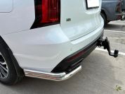 Защита заднего бампера  угловая двойная для автомобиля Haval H5 2024 арт. HVH5.24.20