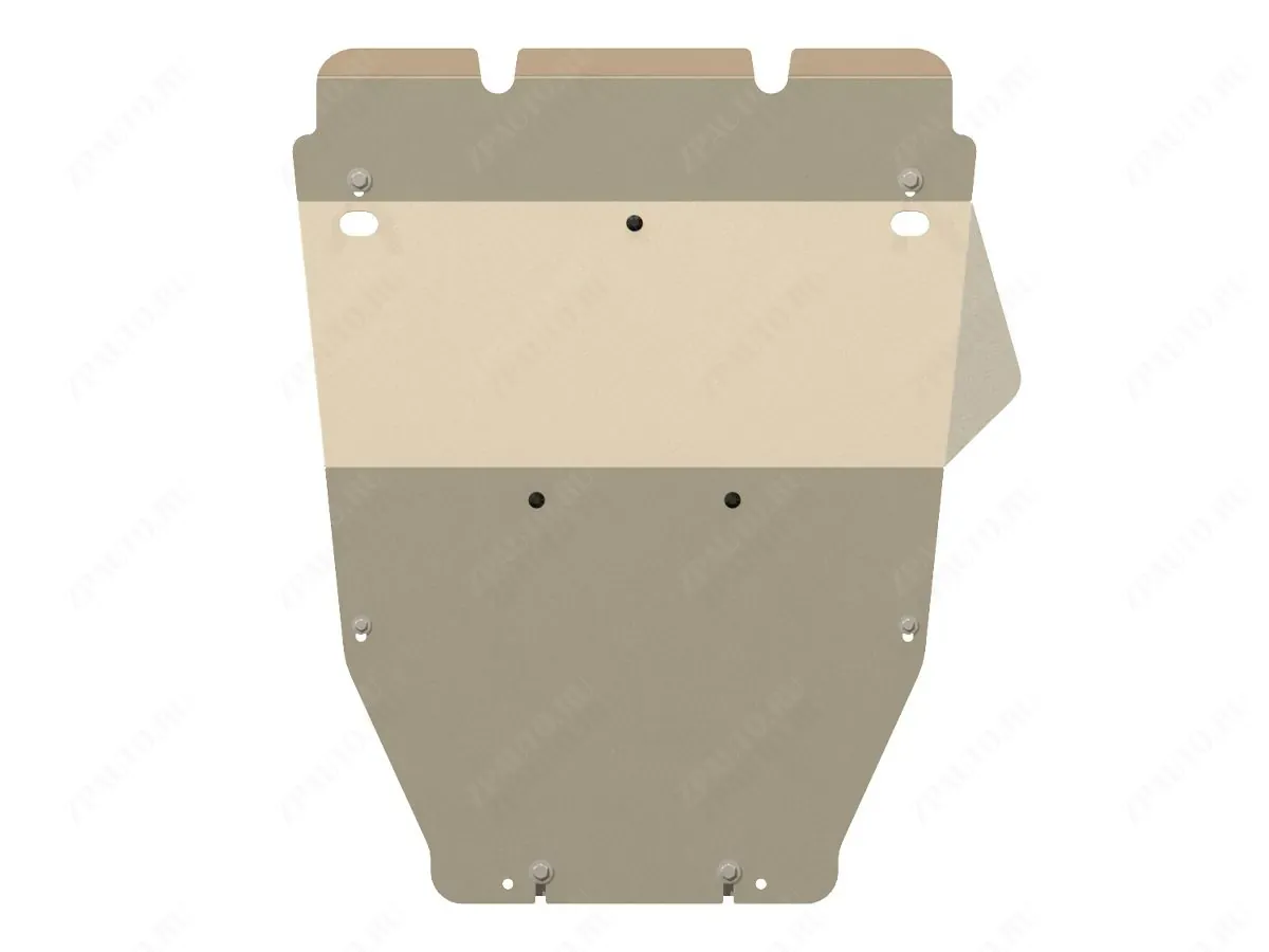 Алюминиевая защита картера на Lexus GS300, алюминий 5 мм, Sheriff (Шериф) 24.0839