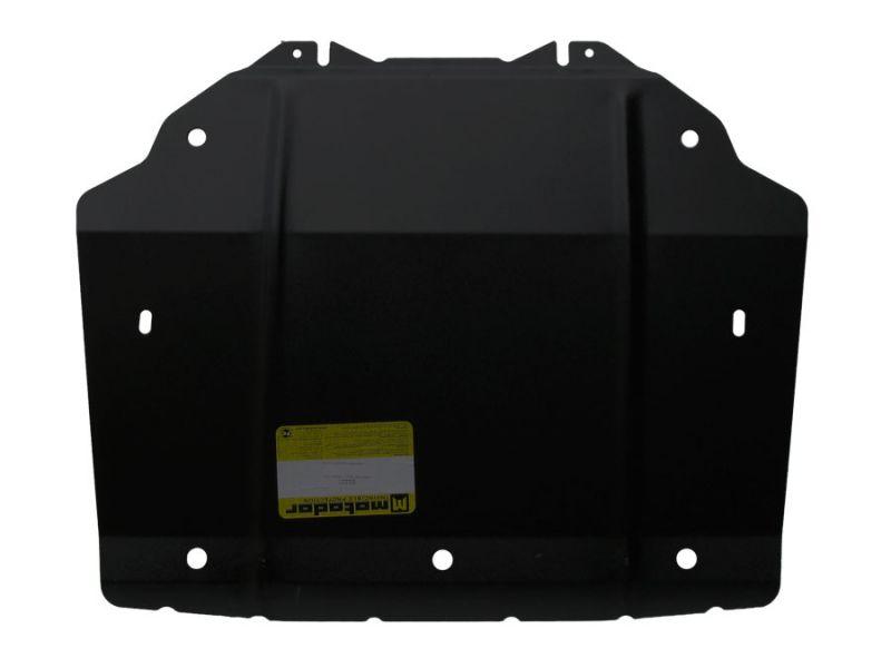 Защита радиатора стальная Motodor для BMW 7er E65 2001-2008 (2 мм, сталь), 00220