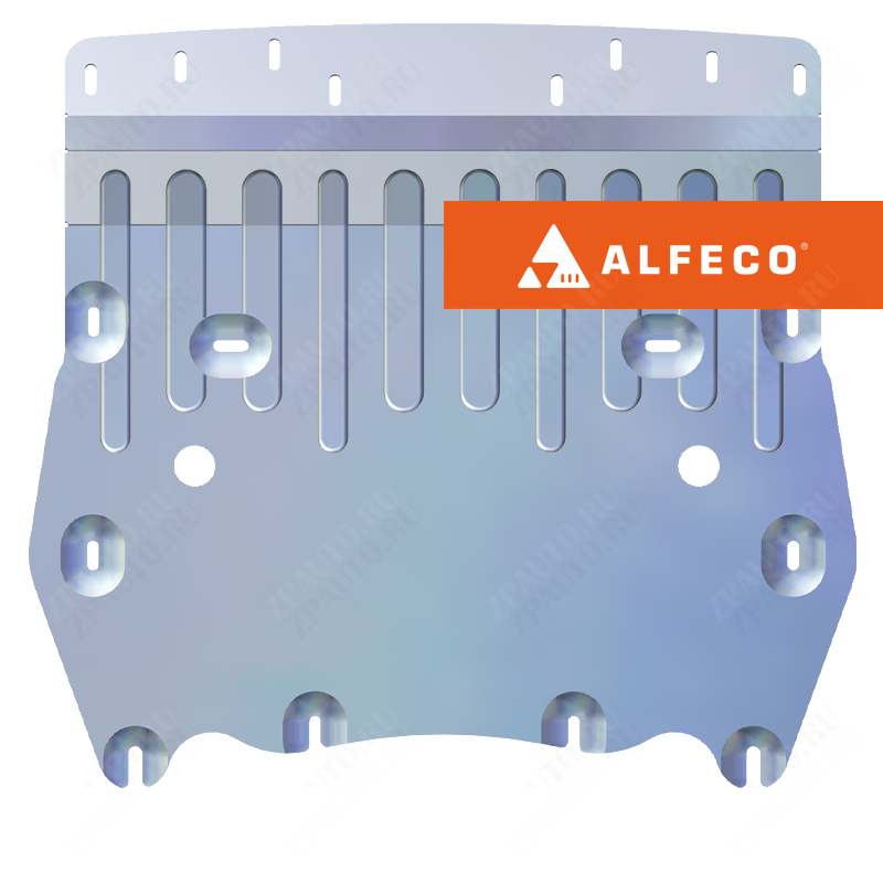 Защита  радиатора BMW Х5 G05 2018-2022 V-3,0D , ALFeco, алюминий 4мм, арт. ALF3427al