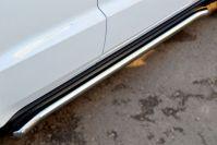 Защита порогов d57 вариант 1 для Jeep Grand Cherokee 2013, Slitkoff JGCT-001531