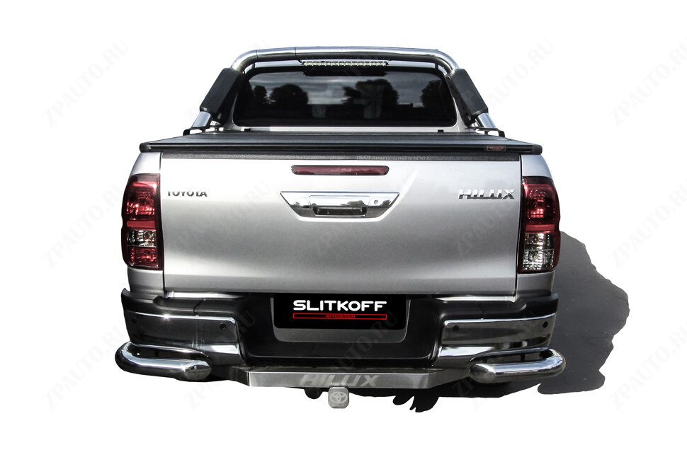 Уголки d76 Toyota Hilux (2020-2023) , Slitkoff, арт. THL20-006
