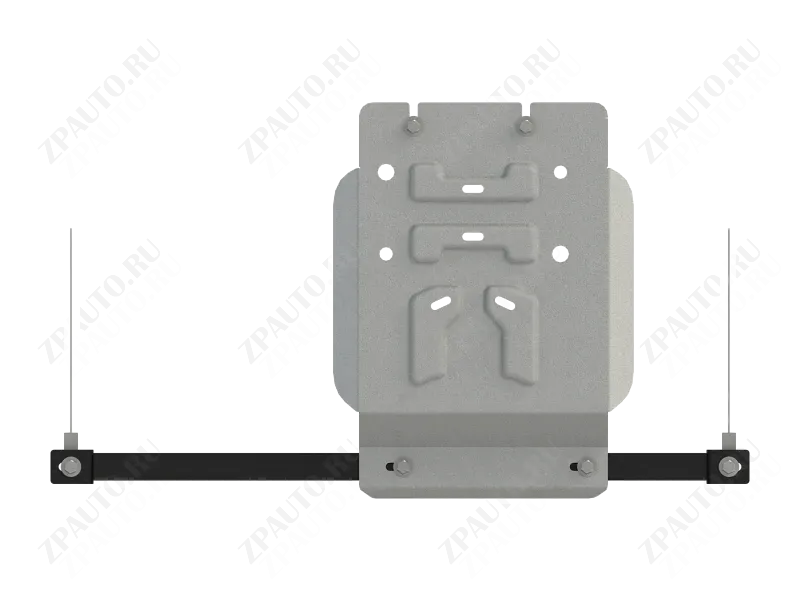 Защита раздатки для DODGE RAM 1500  2021 - V-5,7 АТ, Sheriff, алюминий 6 мм, арт. 40.6099