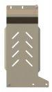 Защита КПП для FORD Ranger  2011 - 2015, V-2.2D, 3.2D AT, MT, Sheriff, алюминий 5 мм, арт. 08.2172