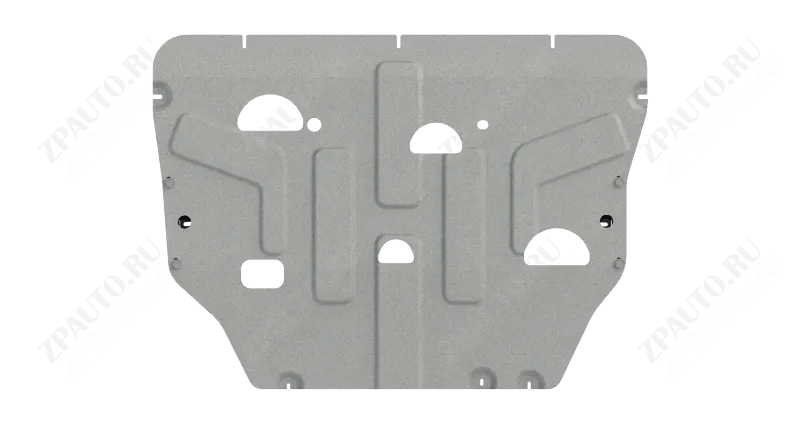 Защита картера и КПП для GEELY Monjaro  2023, V-2,0 AT FullWD, Sheriff, алюминий 4 мм, арт. 28.5408