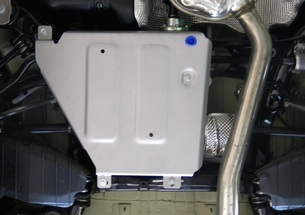 Защита редуктора Rival для Audi Q5 II 2017-2020, штампованная, алюминий 4 мм, с крепежом, 333.0340.1